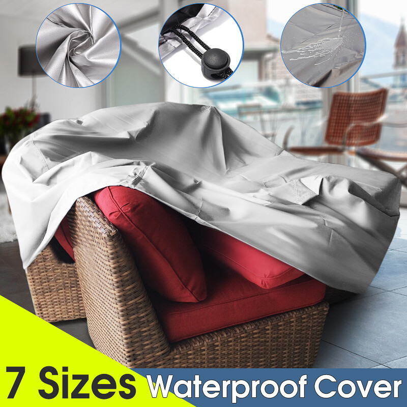 Waterproof Rattan Cube Cover Outdoor Garden Patio Furniture 