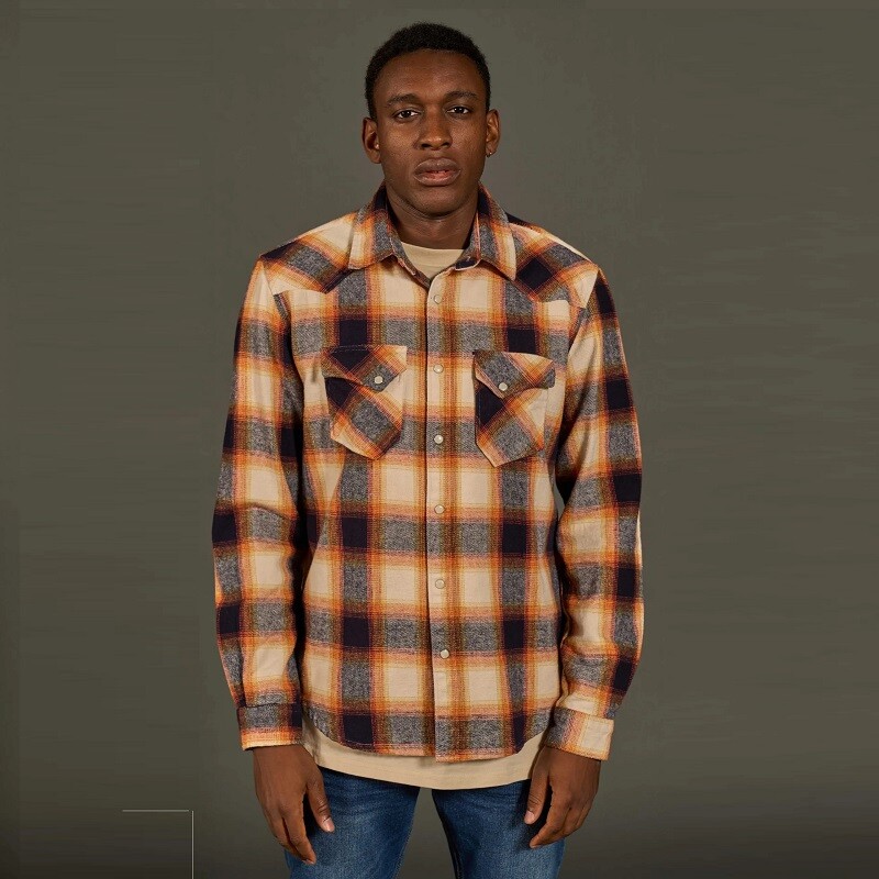 

Мужские рубашки Checked IN Flannel Warren Webber Shirts Boys, Multicoloured