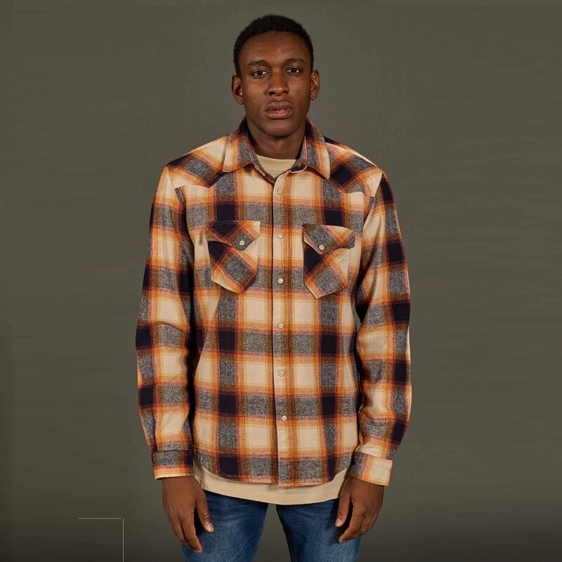 Мужские рубашки Checked IN Flannel Warren Webber Shirts Boys