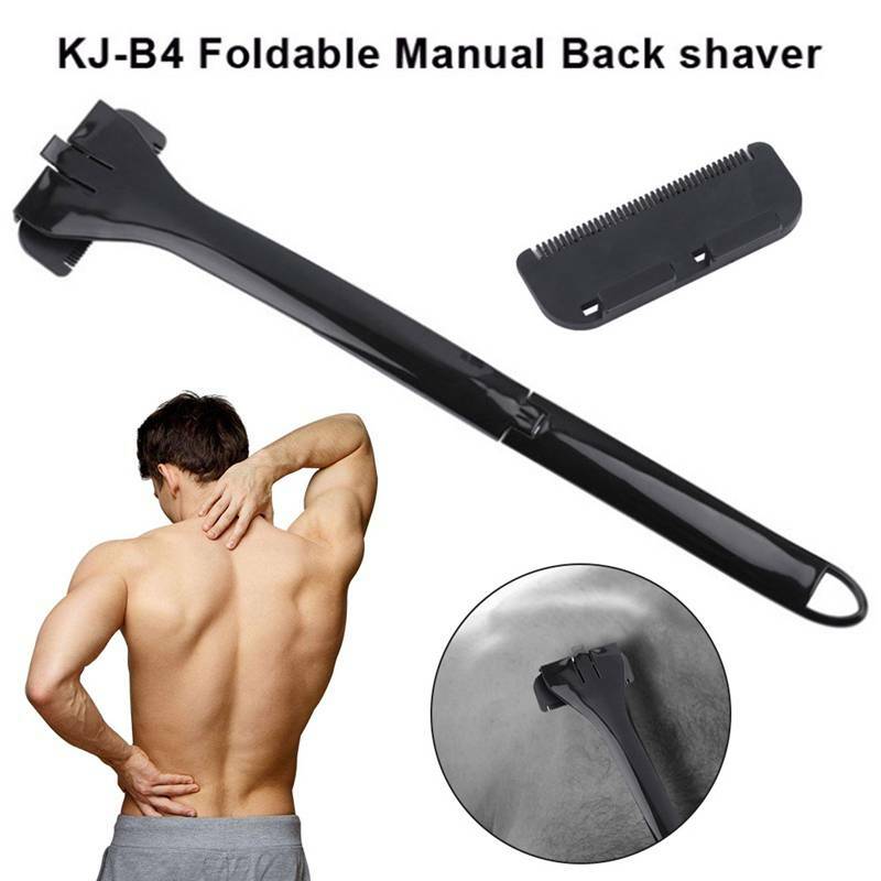 Männer Pflege Rasiermesser Back Body Shaver Hinterer Epilierer Rasierer Dry !DE