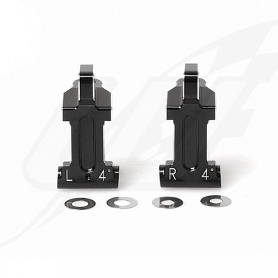 FR- PR Racing Staffa a C in metallo (4 gradi) sinistra e destra - PR66480326