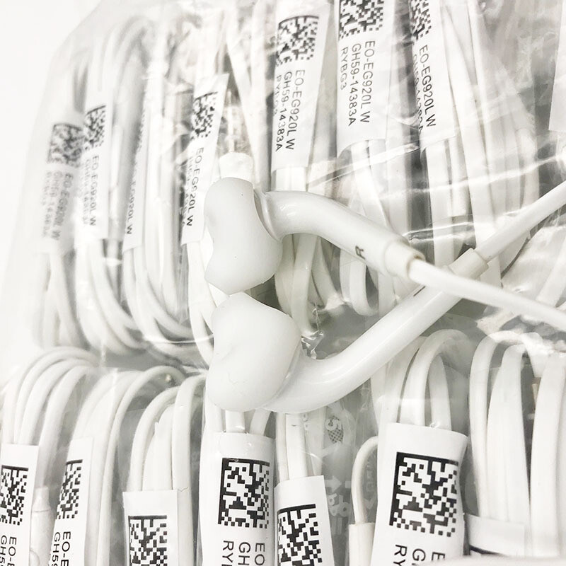 US LOT In-Ear Headset Earphone Headphone Earbud+Mic fit Samsung Galaxy S4 S5 S6