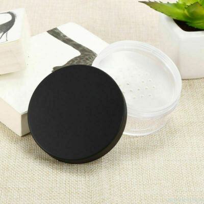 For Travel 50g Empty Loose Powder Pot With Sieve Cosmetic Makeup Jar Container