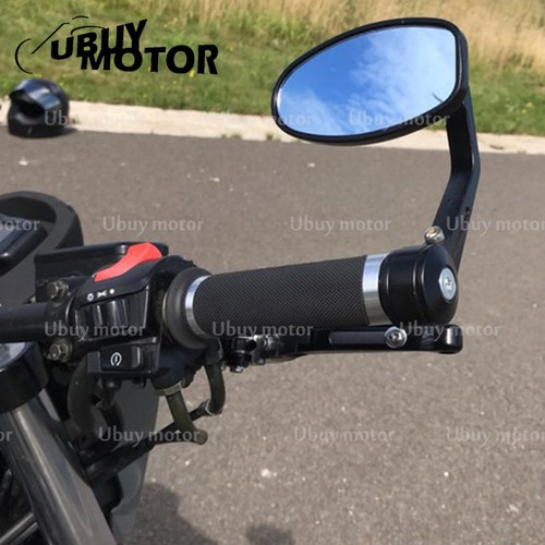 7//8/" Handle Bar End Rear View Mirrors For Ninja ZX6R ZX7R ZX9R ZX10R ZX12R ZX14