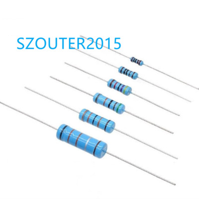 100PCS 1/4W 0.25W 0.1R-3M 1% Metal Film Resistor resistance 1% NEW