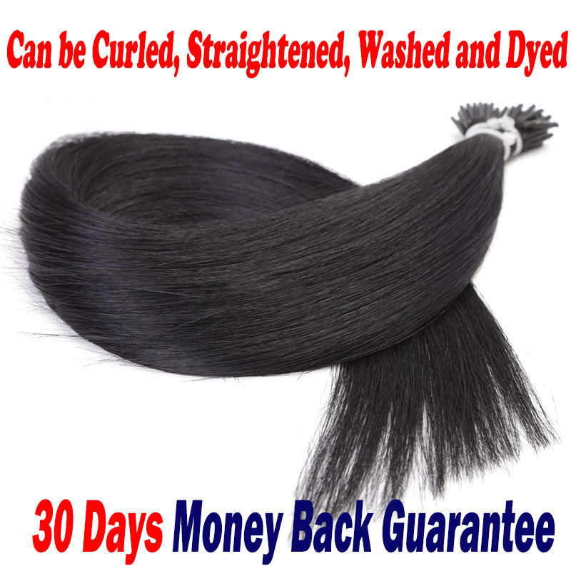 Pre Bonded Stick I Tip Diy Remy Human Hair Extensions Keratin 16