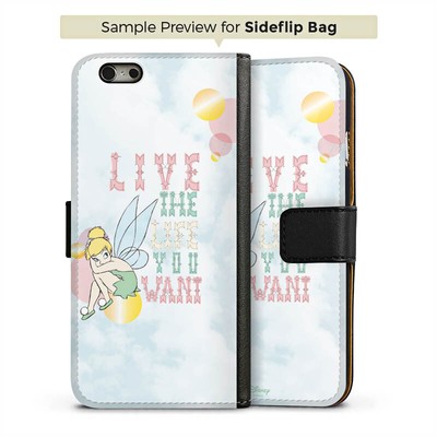 Samsung Galaxy J4 Plus Duos 2018 Tasche Hülle Flip Case - Tinkerbell Spruch