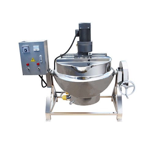 100L / 26.5 Gal Steam Jacketed Kettle with Scraper Inclinable Boiler Stainless