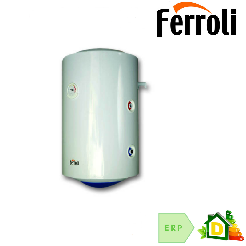 Ferroli 80-150 lt Thermoelectric Water Heater - Right and Left Mount | eBay