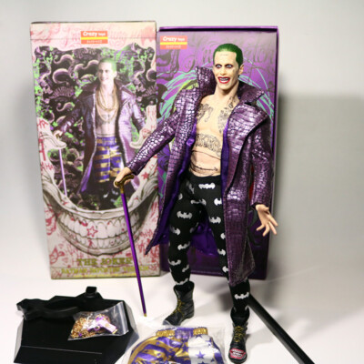 Joker DC Suicide Squad 1:6 12'' Clothed Action Figure Collection Crazy Toys New