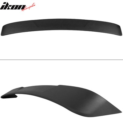 Fits 20-24 Toyota Corolla Sedan Rear Roof Spoiler Wing IKON Style Matte Black