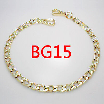 BG15 purse metal chain strap replacement gold crossbody shoulder strap handbag