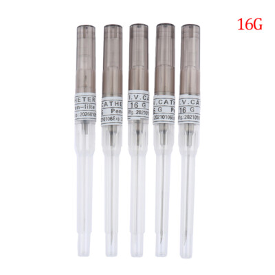 5PCs Piercing Needle for Navel Sterilised Tattoo Piercings Needles ToolB_ou