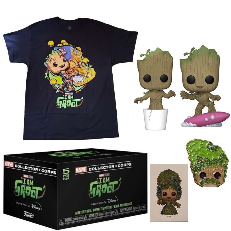 MARVEL - FUNKO POP! マーベル　アイアム グルート限定BOX Funko Pop! Marvel Collectors Corps Exclusive I am Groot Box