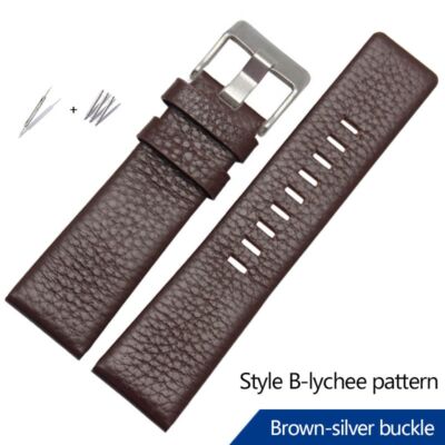 Genuine Leather Watch Strap Fit For Diesel DZ7332 DZ7314 DZ7311 DZ1405 DZ4323