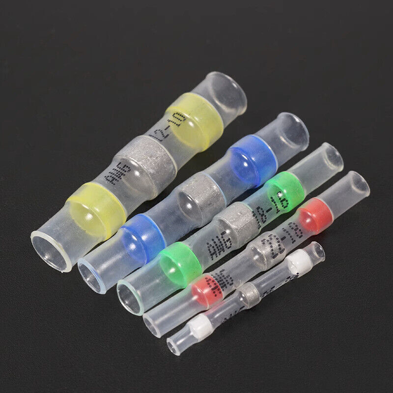 Assortment Heat Shrink Wire Connectors Electrical Ring Spade Crimp Terminal USA