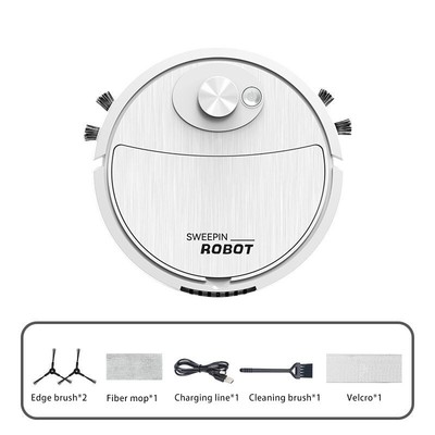 Robot Vacuum Cleaner 3-in-1 Vacuuming Sweeping Mopping Rechargeable