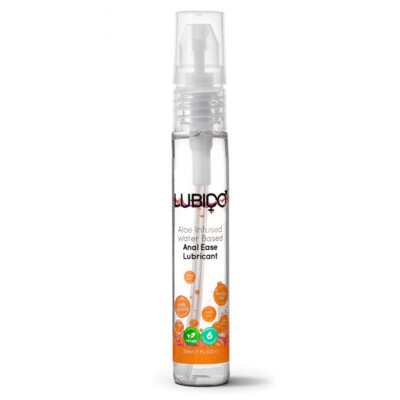 Lubido ANAL EASE lubricant Aloe infused lube Water based Super slik Relaxing