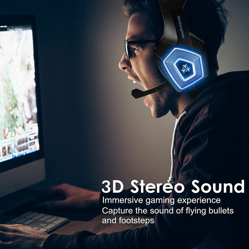 Gaming Headset with Mic for Xbox PS4 PC Plus Many More Options