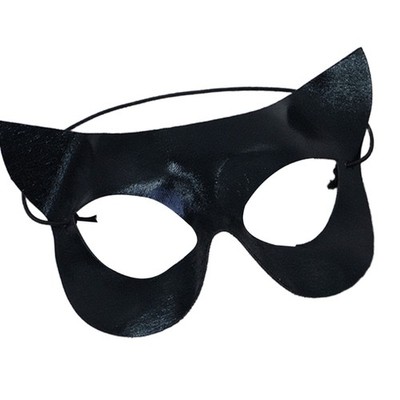Halloween Masquerades Essential Plastic Cats Face Cover Party Costume Accessory