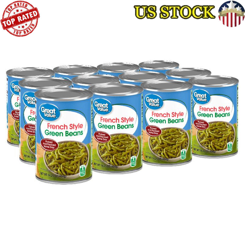 French Style Green Beans Ready to Eat Gluten Free Mild