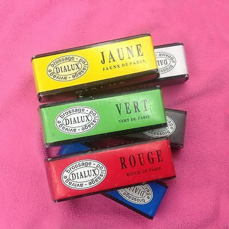 Polishing Compound Blocks Buffing Various Colours Polish Buff Silverline