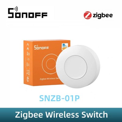 SONOFF SNZB-02D/02P Temperature Humidity Sensor,SNZB 01P Zigbee Button Switch,Br