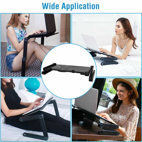 Durable Portable Foldable Notebook Laptop Desk Table Stand Bed Tray+Mouse Board