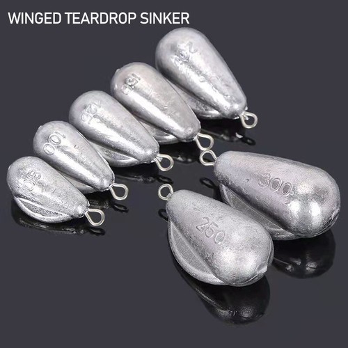Egg Weights Sea Course Fishing Weights Lead, Plain Bomb Sinkers
