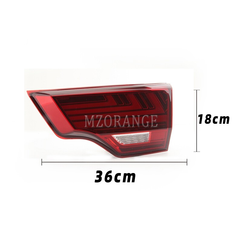For Toyota Highlander 2014-2019 LED Tail Light Rear Lamp Brake Dynamic Taillight