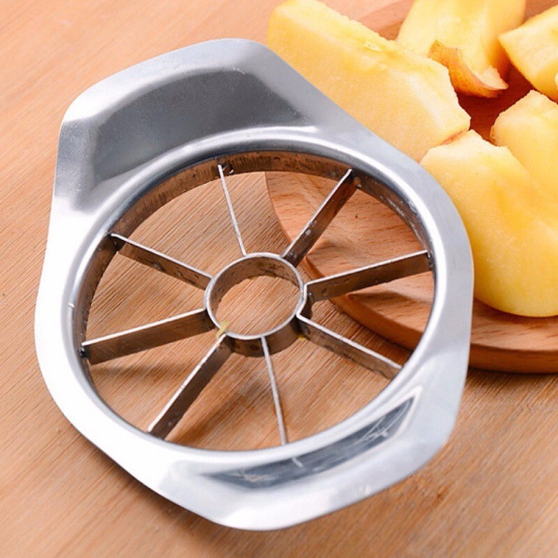 Stainless Steel Fruit Apple Pear Easy Cut Slicer Cutter Corer Divider Peeler