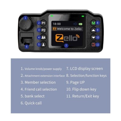 HG-8900 Plus Zello Mobile Radio 5000KM National Intercom for Android Version os6