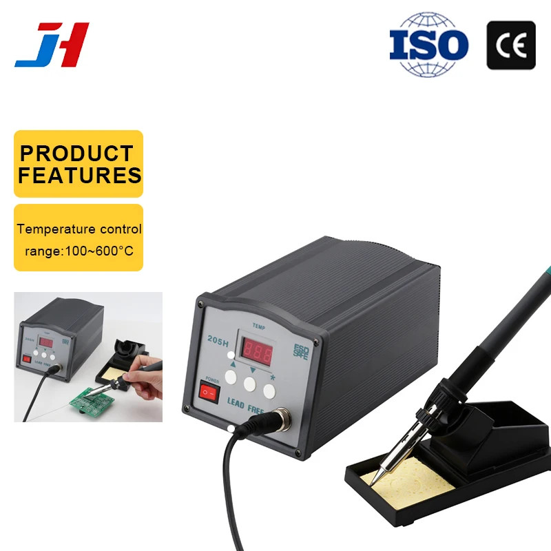 JH 205H 150W High Frequency Soldering Station 100-600℃ Digital Control Anti-stat