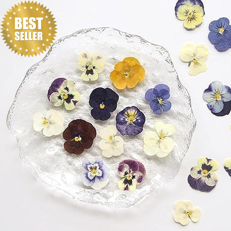36 Pieces Dried Pressed Flowers for Resin DIY Art Crafts Natural Dry Floral Epox