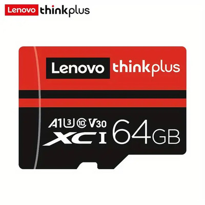 Thinkplus Mini SD Card Class 10 TF Flash Card 256GB 128GB 64GB 32GB Red & Black 