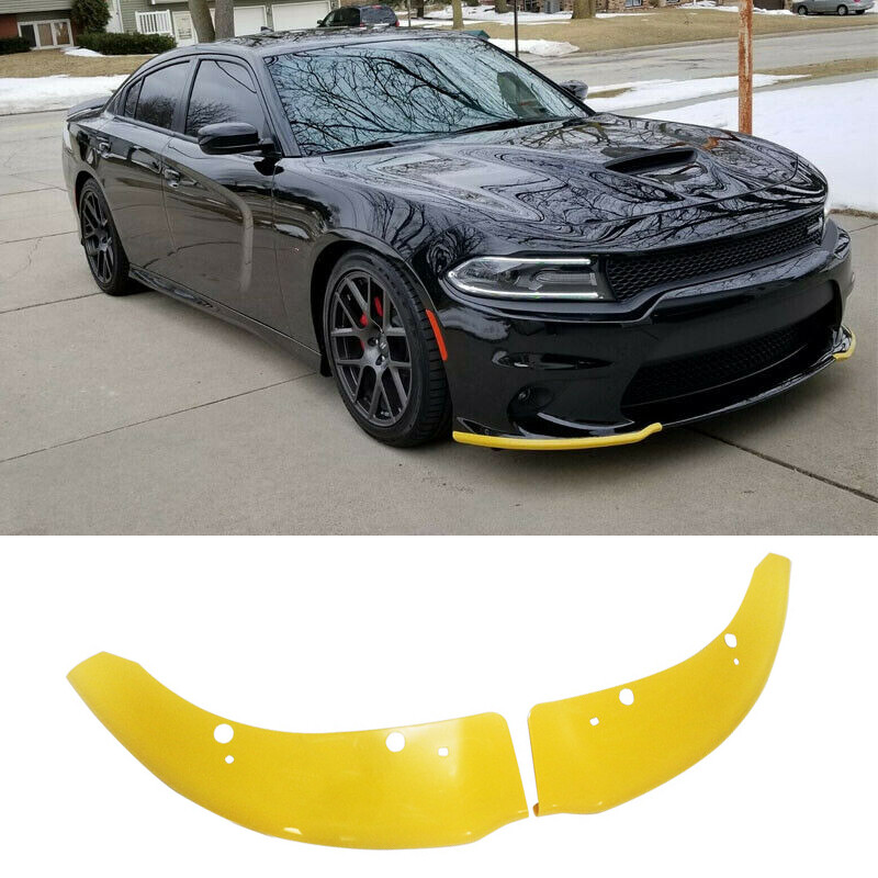 For 1519 Dodge Charger Front Bumper Lip Splitter Protector SRT Scat