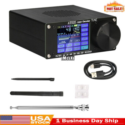 HamGeek ATS25max-Decoder Si4732 Full Band Radio Receiver DSP SW Official Version