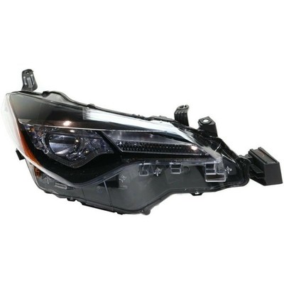 Passenger Right Headlight Sedan Bi-led Fits 17-19 COROLLA 9641703