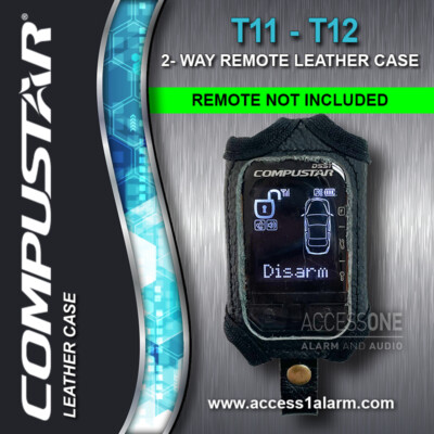 Protective Leather Remote Control CASE For The CompuStar 2WT11-SS (READ DESC)