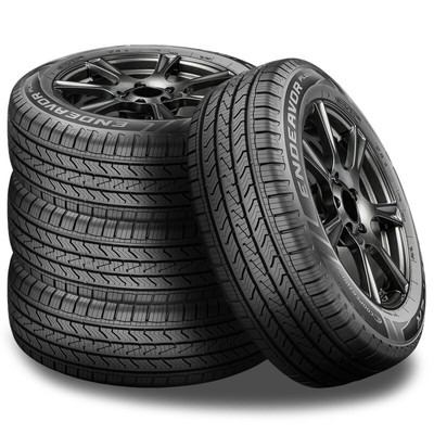 4 Cooper Endeavor Plus 225/55R18 98H All Season Tires 65K Mileage Warranty