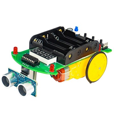 DIY Ultrasonic Ranging and Obstacle Avoidance Car Welding Kit6749