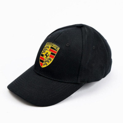 Porsche Men's Genuine Cap with Crest Free Shipping