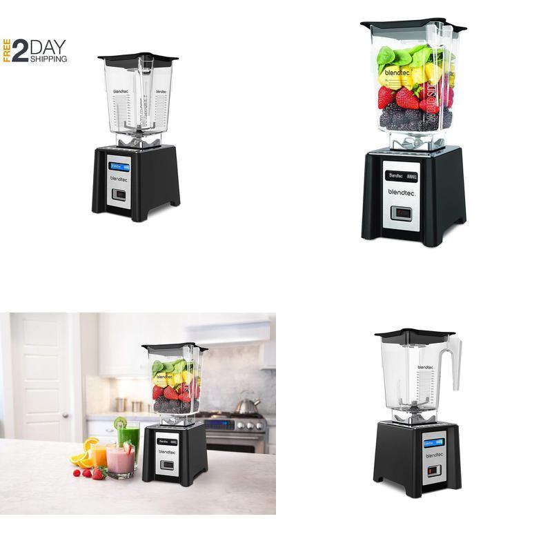 Blendtec 11 Speed Professional Pro 800 Blender with Wildside+ Jar Black NEW