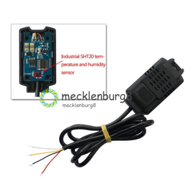 NEW SHT20 Temperature Humidity Sensor Modbus RS485 High Precision Transmitter
