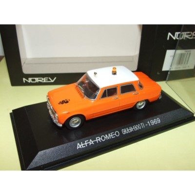 ALFA ROMEO GIULIA 1300 Ti 1969 Service Italien NOREV 1:43