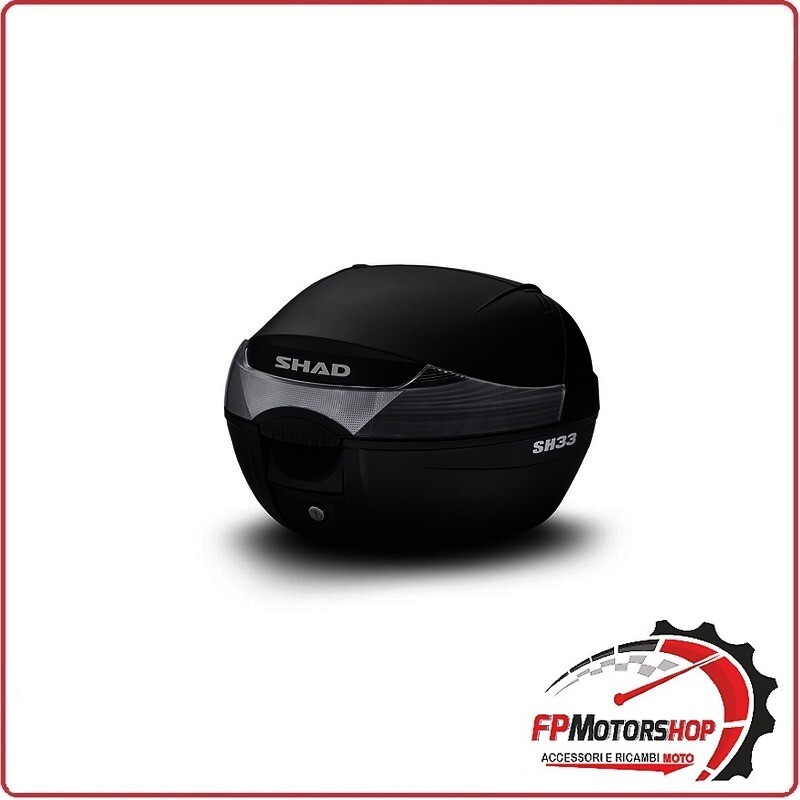 BAULETTO PER MOTO SCOOTER SHAD SH33 D0B33200 SH 33 LITRI COMPRENSIVO DI PIASTRA