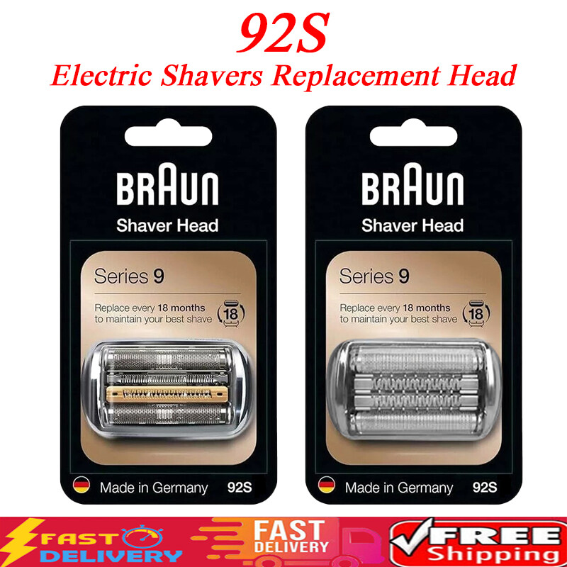 FüR Braun Series 9 92s Elektrorasierer， Scherkopf Rasiere Ersatzscherteil