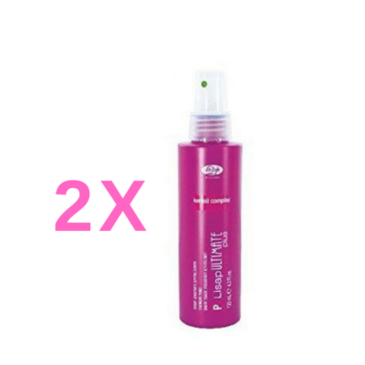 2 X Spray Idratante Rivitalizzante 125 Ml Lisap Ultimate Protegge Dal Calore