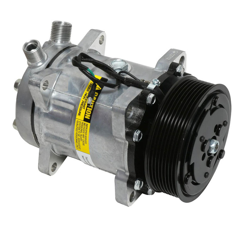 A/C Compressor for Caterpillar Tractors Sanden Models 4001-4250/Models 8001-8250 - Picture 2 of 7