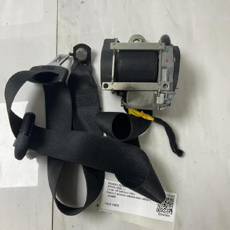 8975FE CINTURA DI SICUREZZA ANTERIORE DESTRO PEUGEOT BIPPER (10/08>) 1.3 HDI FAP